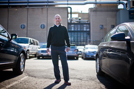 Eran Ben-Joseph in a parking lot