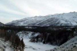 Mountains at Denali National Park.