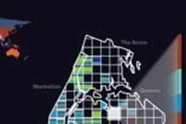 NYTE's World Within New York shows how different neighborhoods
  reach out to the rest of the world via the AT&amp;T telephone network. <a href="http://senseable2.mit.edu/nyte/images/hres/03%20nyte%20-%20world%20within%20new%20york.tif"><strong>Full-size
  image</strong></a>