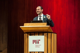 Paul Bodnar, senior director for energy and climate change at the National Security Council, was a keynote speaker at the event.