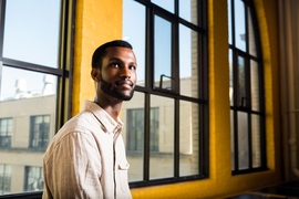 “People have their different ways of adapting,” says MIT graduate student Billy Ndengeyingoma. “And mine was approaching all the people from the international community and trying to figure things out together, like how to catch a train, and all these very basic things, but also reaching out to the American students, who were very open, to talk about the culture and the way things work here....