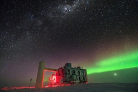 The IceCube Lab at the South Pole