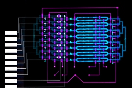 An MIT-invented microfluidics device could help doctors diagnose sepsis, a leading cause of death in U.S. hospitals, by automatically detecting elevated levels of a sepsis biomarker in about 25 minutes, using less than a finger prick of blood.