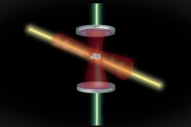 optical cavity composed of two mirrors