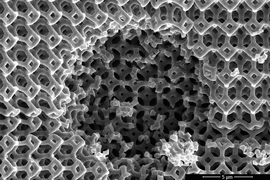 simulation of material absorbing energy